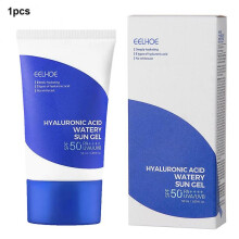 (1pc)Hyaluronic Acid Watery Sun Gel Outdoor UV Resistance Sunscreen Cream for All Type Skin