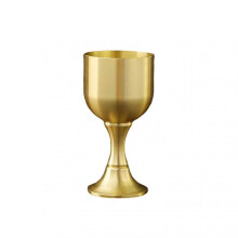 (Small) Copper Metal Wine Goblet Gleaming Finish Medieval Decor Chalice Cup Suitable for Wedding Party