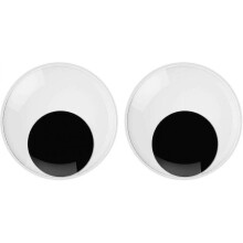2-pack Large Jumbo Self-adhesive Eyes for Christmas Party Handmade Diy Crafts (76mm/3")-yujia-YuJia