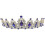 Crown Shaped Tiara for Girls Elegant Decorative Accessory 1 Piece 5
