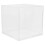 Transparent Tissue Storage Minimalist Decor 5.5x5.5x5.5in 1Pack 1