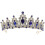 Crown Shaped Tiara for Girls Elegant Decorative Accessory 1 Piece 2