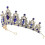 Crown Shaped Tiara for Girls Elegant Decorative Accessory 1 Piece 3