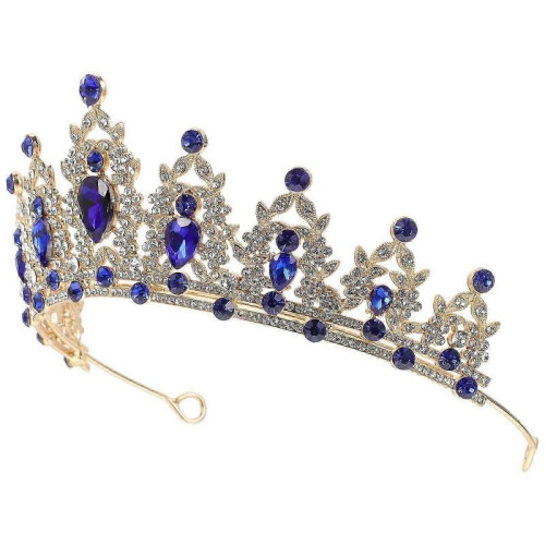 Crown Shaped Tiara for Girls Elegant Decorative Accessory 1 Piece 2