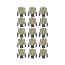 16 Pcs Flower Frogs Kenzans Round Floral Pin Frogs Vase Flower Arranger Arrangement Pin Frog Fixed