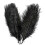 (30pcs,Black)1~50pack 30-35cm Large Ostrich Feathers Plume Craft Wedding Party Decorations 4