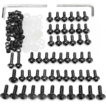Motorcycle Fairing Bolts Screw Clips Kit for Yamaha YZF R6 1999 2000 2001 2002 - Black