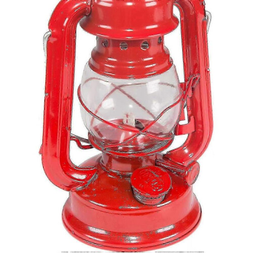 Small Hurricane Lantern (red, 8-inch) 130 One Size 2