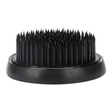Black Round Ikebana Kenzan Needle Flower Pin Flower Decoration Fixed Arranging Tool (70mm)