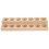 Essential Oil Display Stand Pine Material Desktop Organization Rectangular Shape 1Pack 3