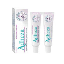 (2pcs) Adheza Thermoplastic Denture Adhesive, Zinc-Free Formula Long-Lasting Hold Up to 7 Days Secure Fit