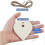 60pcs Heart-Shaped Wood Slices for DIY Crafts and Hanging Decor 4