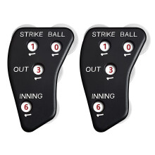 2 Pcs Baseball Clicker Softball Referee Not Easy to Move