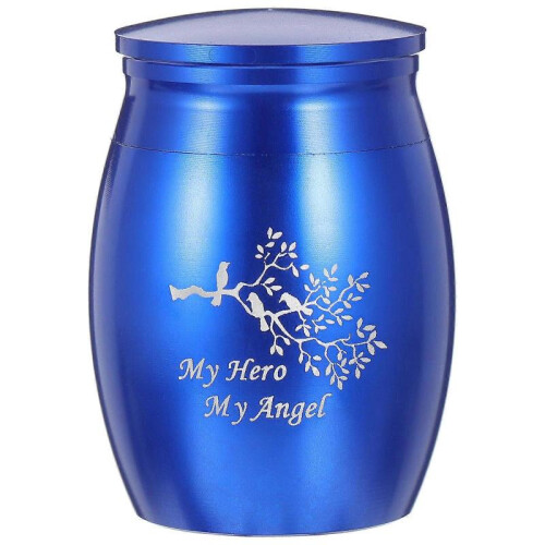 Pet Commemorative Casket Funeral Urn for Fireplace Steel Durable Design 1Set 1