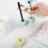 Simple Sweet Color Japanese Style Ceramic Material Toothbrush Base Pen Rack 1