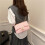 Fashionable crossbody square bag on shoulder bag 7