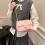 Fashionable crossbody square bag on shoulder bag 6
