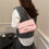 Fashionable crossbody square bag on shoulder bag 5