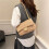 Fashionable crossbody square bag on shoulder bag 7