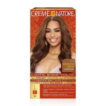 (Warm brown) Creme of Nature Exotic Shine Conditioning Hair Colour with Argan Oil