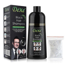 Organic Natural Fast Hair Dye Plant Essence Black Hair Color Dye Shampoo for Cover Gray White Hair