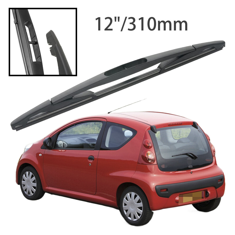 12" Rear Windshield Windscreen Washer Wiper Blade For Peugeot 107 2005-2014 Car Accessories Accsesories 6935158904907