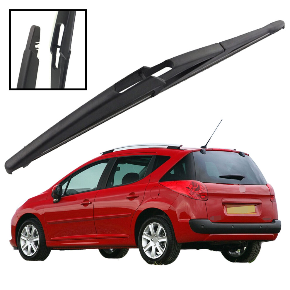 12" Rear Windshield Windscreen Washer Wiper Blade For Peugeot 207Sw A7 207 Sw Estate 2007-2014 Car Accessories Accsesories 6935158905003