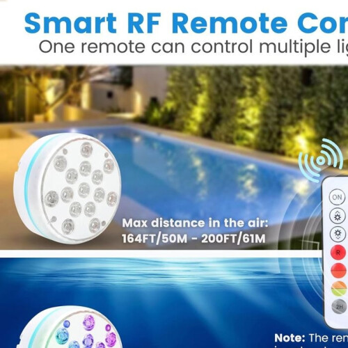 Lay-Z-Spa LED Hot Tub Light Accessory 7 Color Underwater Light 1