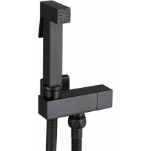 Toilet Shower Kit, Black Handheld Bidet Sprayer, Brass Bidet Sprayer, Complete Toilet Shower Kit