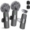 Professional Wireless Lavalier Microphone, 2 Pack, Noise Reduction, Clear Recording 1