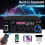 2000W Amplifier Built-in Amplifier Bluetooth 5.0 Digital HiFi Stereo Amplifier FM 4