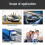 2000W Amplifier Built-in Amplifier Bluetooth 5.0 Digital HiFi Stereo Amplifier FM 3