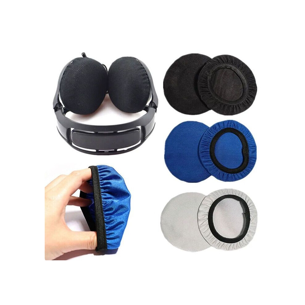 Pack Stretchable Washable Dustproof Earmuffs For Headphones - Black 9400448093922