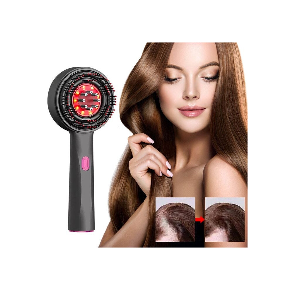 Aihontai Red/Light Scalp Massage Comb Hair Growth Comb Massager Therapy Massage Brush