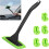 5 Pcs Car Windshield Cleaning Tools,Reusable Car Interior Cleaning Cloths,Wash Brushes 1