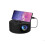 Mini Portable Smart Projector 180P Phone Night Light for Home Bedroom - Black 2