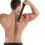 USB rechargeable back hair trimmer for men, adjustable back shaver 2