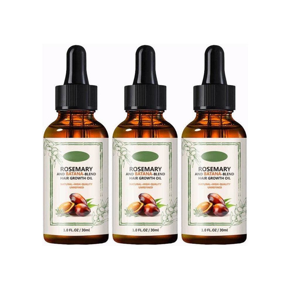Aihontai Hair Growth Oil With Batana Oil And Rosemary Oil, Hair Growth Serum, Nourishes Scalp, Repairs Split Ends