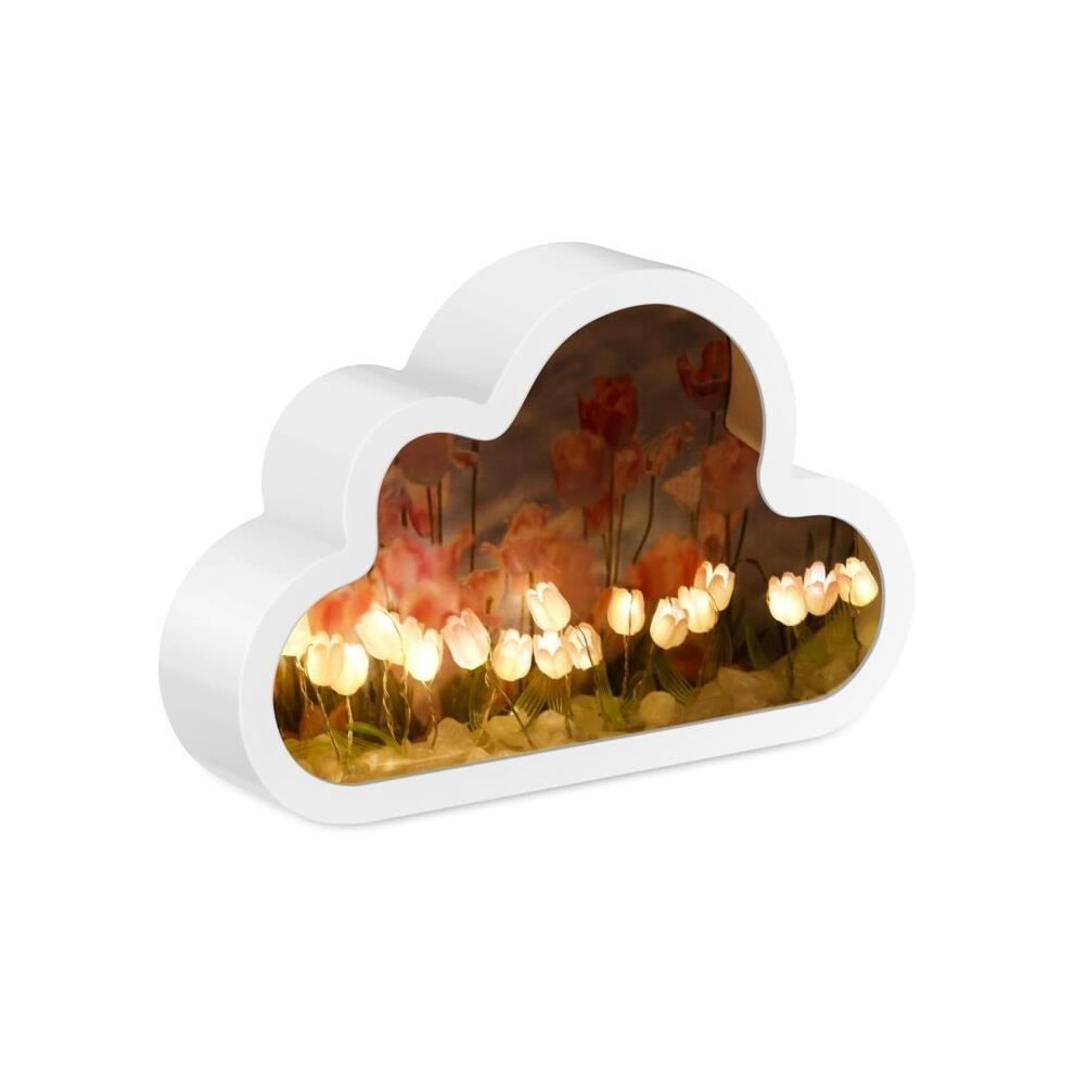 DIY Night Light for Kids, Cloud Night Light, DIY Tulip Night Light, Tulip Flower Lamp, Let Kids Make Their Own