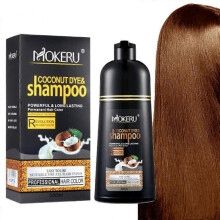 (Light brown) Hair Color Shampoo Coconut Hair Dye Shampoo Hair Instant Coloring in Minutes