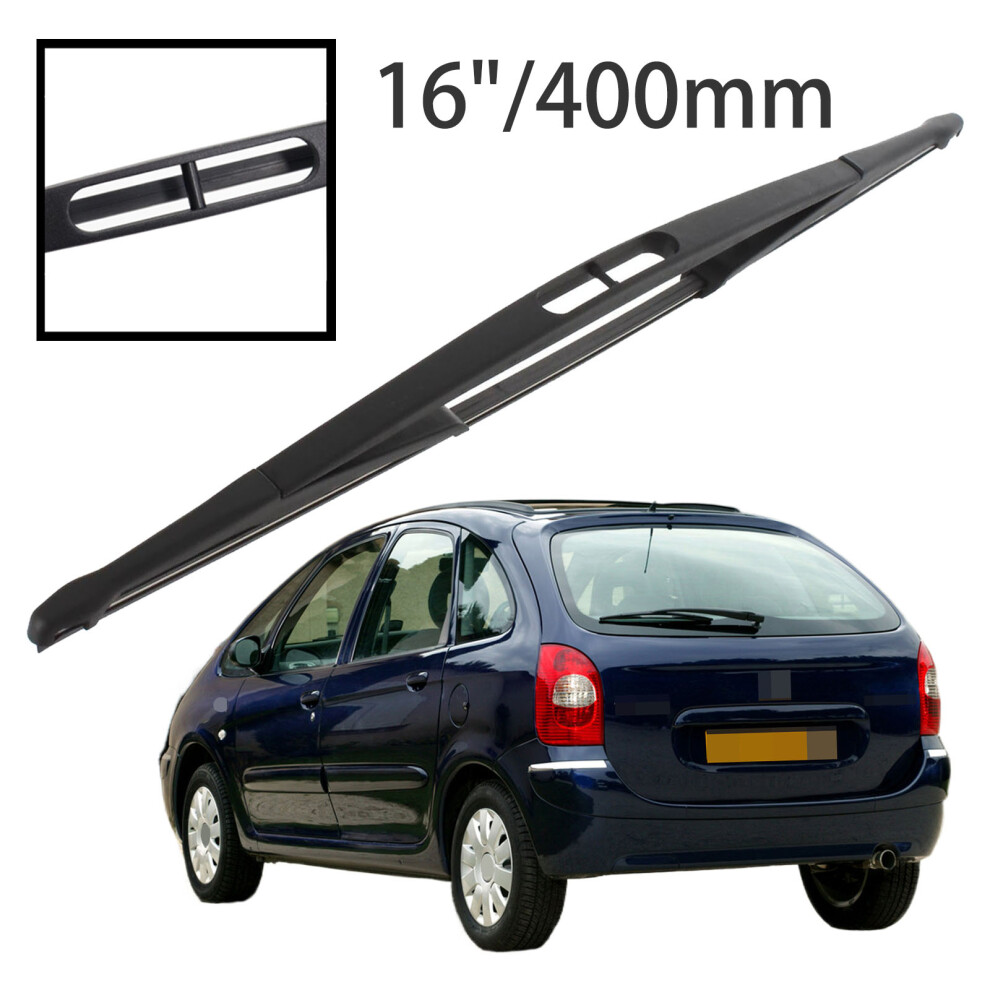 (16 Inches) 16" Rear Windshield Windscreen Washer Wiper Blade For Citroen Xsara Picasso Break 1999-2012 Car Accessories Accsesories 6935158908103