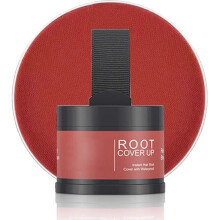 (Red Brown) Hairline Powder, Hair Root Dye, Root Touch Up Powder, Instantly Hair Color Shadow Cover Gray Hair Root, 4g Hair Touch-Up Powder