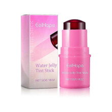 (D) Cooling Water Jelly Tint,Sheer Lip & Cheek Stain,Buildable Watercolor Finish-1,000+ Swipes Per Stick