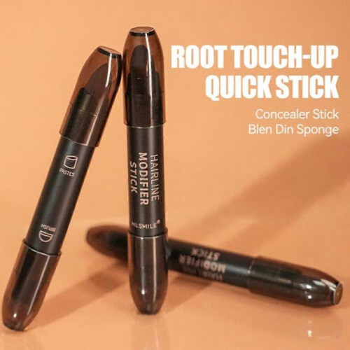 (Light Brown) Instant Root Cover-Up Stick ,Grey Hair Coverage Touch Up, Hairline Conceal 2