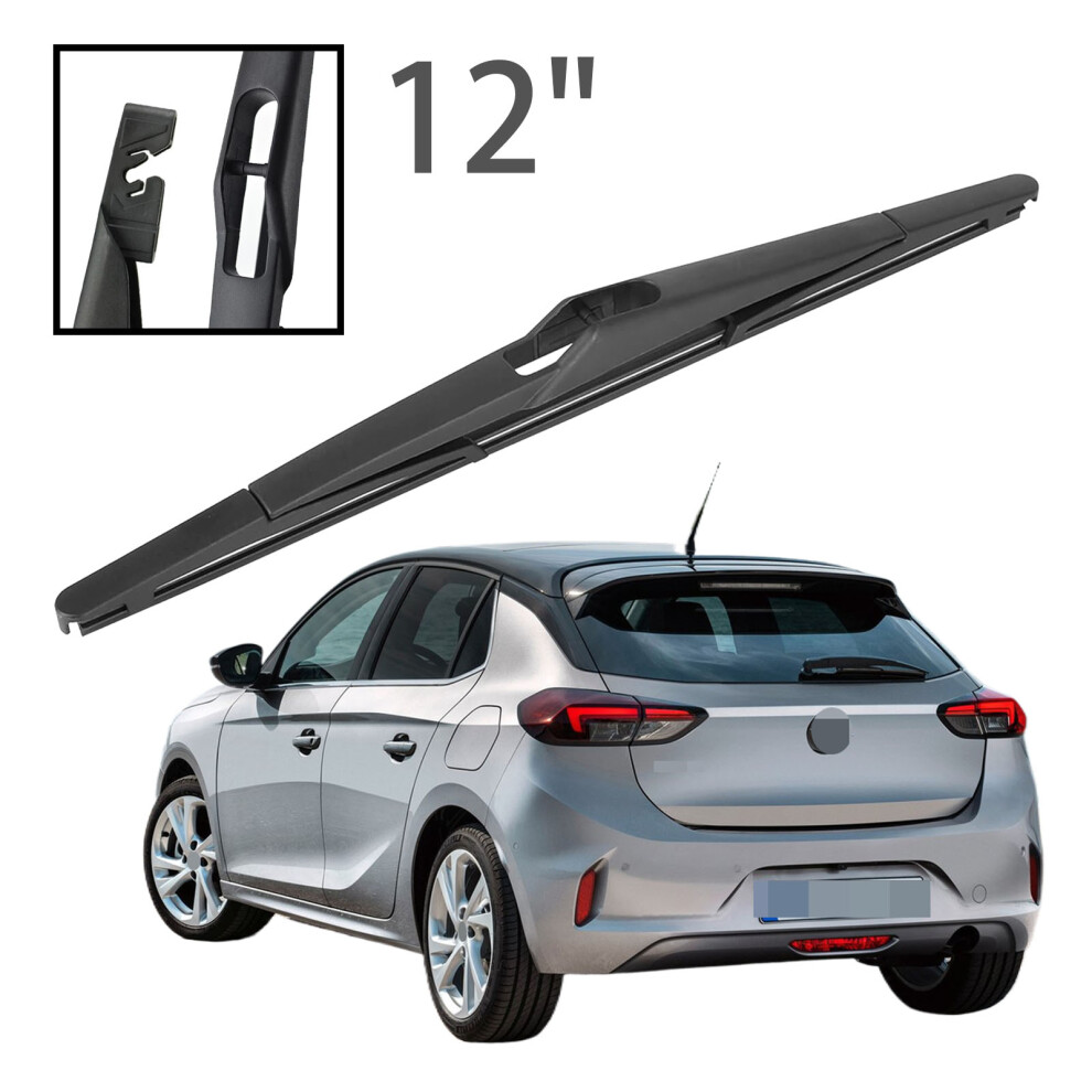 12" Rear Windshield Windscreen Washer Wiper Blade For Opel Corsa F Hatchback 2019-2023 Car Accessories Accsesories 6935158901951