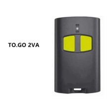 (2VA, Black) 5pcs to.GO 2WV / to.GO Garage Door Remote for BENINCA to.GO 433MHz Handheld Transmitter