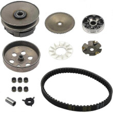 GY6 50cc Clutch & Variator Pulley Set with 669 Belt - Fits Taotao Scooter 50cc 60cc 80cc Engine