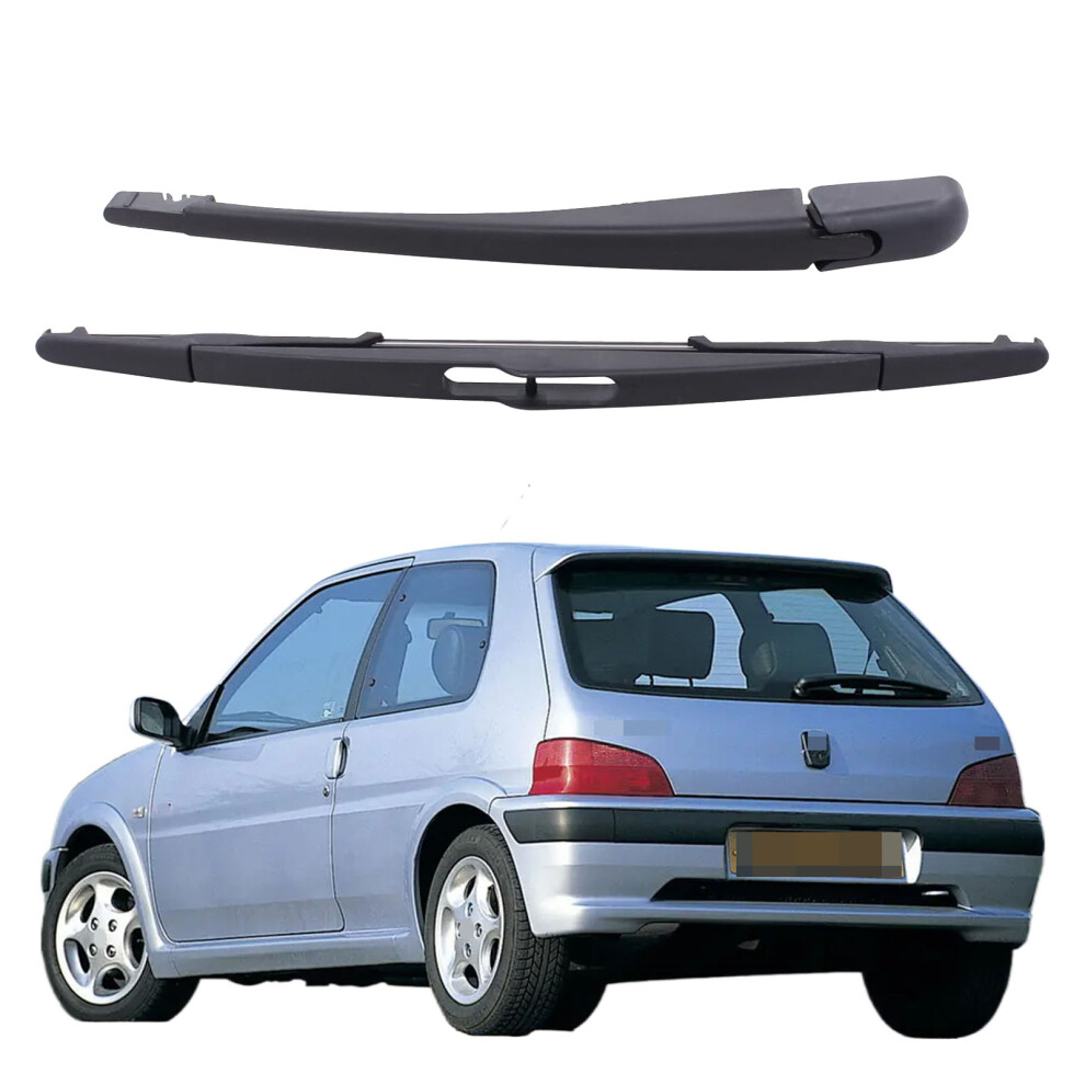 14" Rear Windshield Windscreen Washer Wiper Arm Blade Set For Peugeot 106 1996-2003 Car Accessories Accsesories 6935158902699