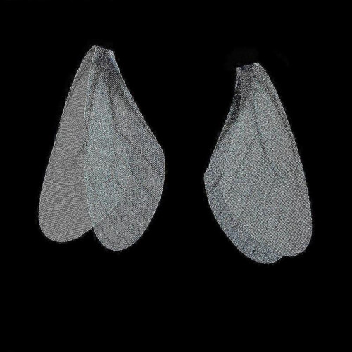 50 Pieces Handcrafted Artificial Dragonfly Wings Decorative Fabric Artwork for Decorating 1