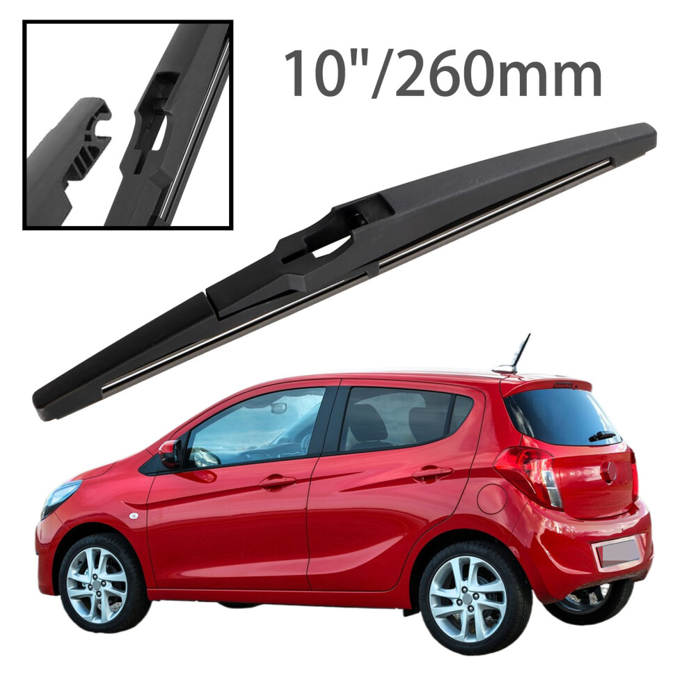 10" Rear Windshield Windscreen Washer Wiper Blade For Opel Karl Vauxhall Viva 2015-2023 Car Accessories Accsesories 6935158903016